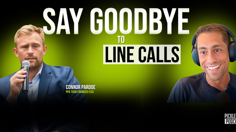 Exclusive: PPA CEO Connor Pardoe Says Automated Line Calls Are Coming to Pro Pickleball