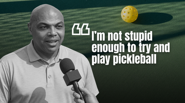 Charles Barkley: "I'm Not Stupid Enough" to Play Pickleball